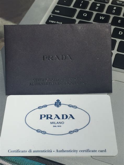 how to know if a prada bag is fake|prada authenticity certificate card.